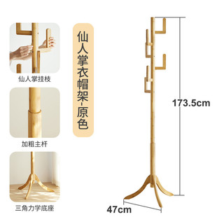 衣架落地卧室衣帽架仙人掌简易挂衣服架子立式家用衣架批发