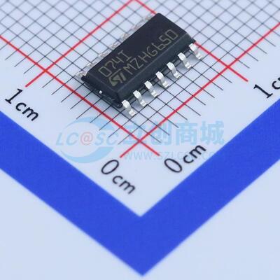 FET输入运放 TL074IDT SOIC-14 原装正品 电子元器件配单