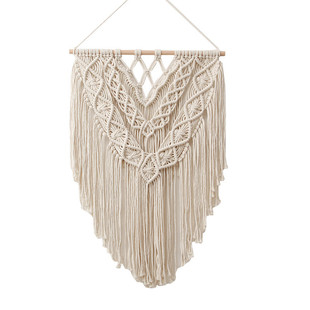 北欧风手工编织挂毯民宿家居壁挂卧室墙面装饰挂毯波西米亚客厅