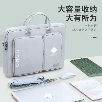 适用于2024惠普暗影精灵10/9/8Pro/SLIM/Plus电脑包光影手提单肩背包OMEN装键盘支架15.6 16.1 17.3寸男女