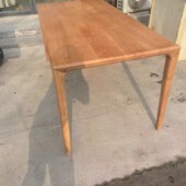 茶桌黑胡桃木全实木餐桌家用工作台全榫卯北欧简约樱桃木大板书桌