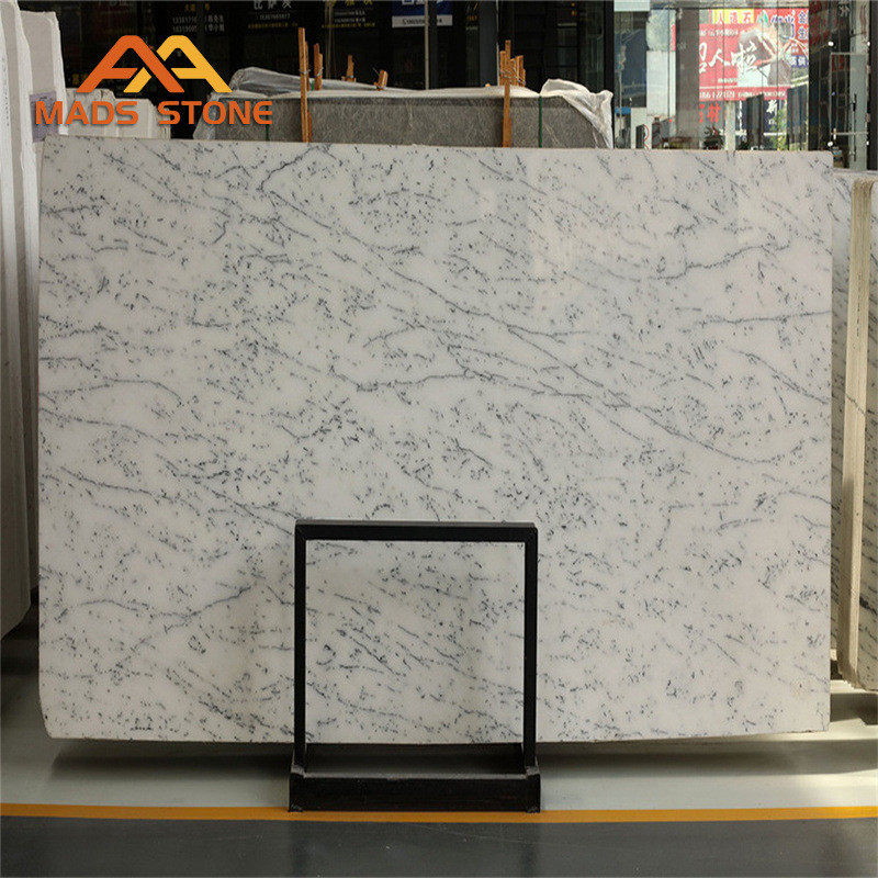 【】厂家白色天然大理石板小雪花白花纹窗台石地板楼梯门槛石板材