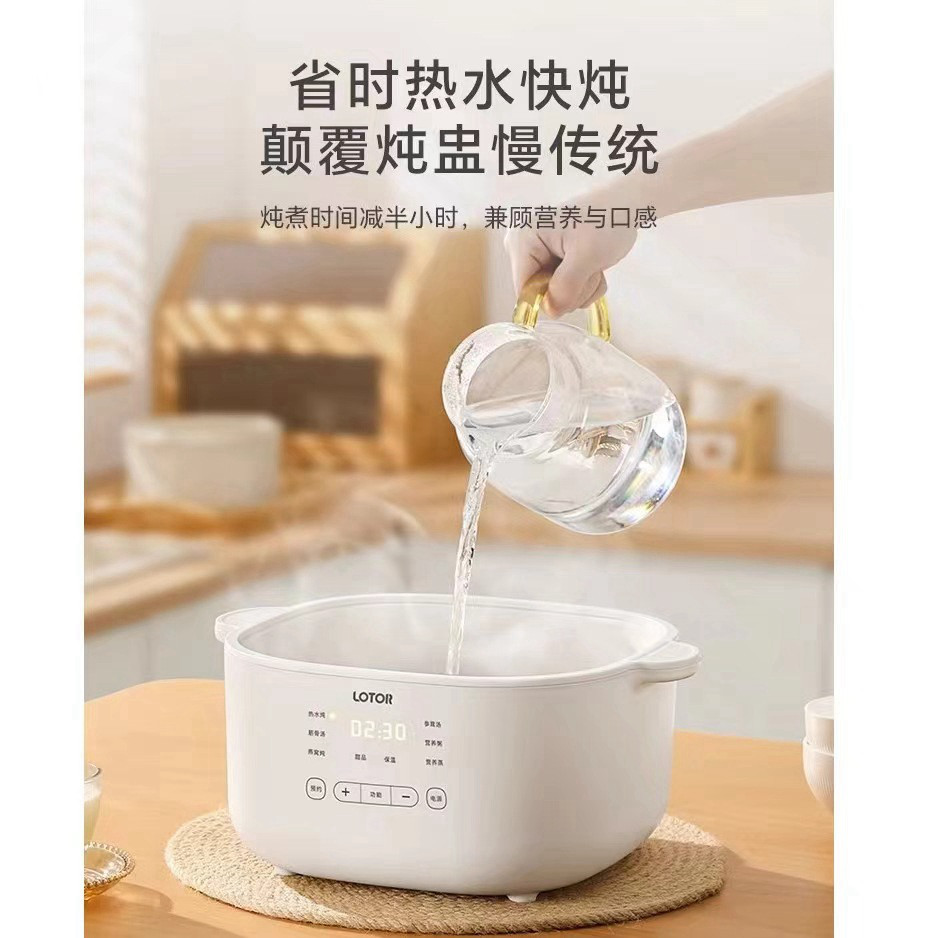 多功能智能电炖锅陶瓷炖燕窝专用炖盅隔水炖家用全自动煲汤煮粥锅