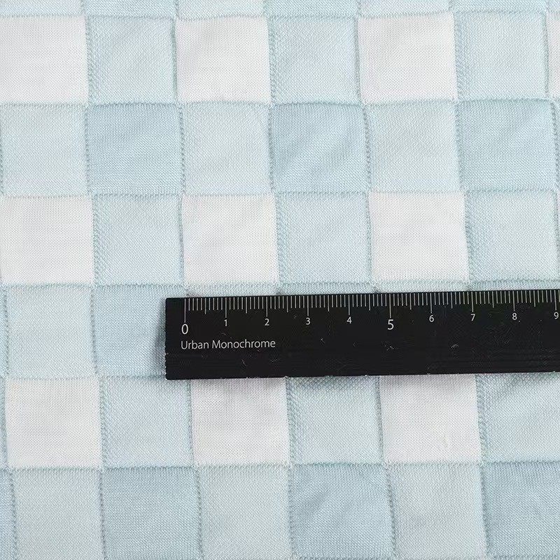 32s方格竹纤维提花夹棉布  被套婴直供抱被保暖衣布料 现货童,纺织面料/辅料/配套,棉麻面料,淘宝优惠券,粉丝福利购,淘宝优惠卷