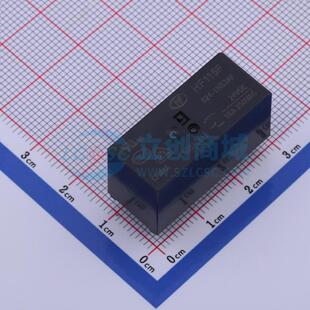 功率继电器 HF115F/024-1HS3AF DIP,12.7x29mm 6 24V 电子元器件