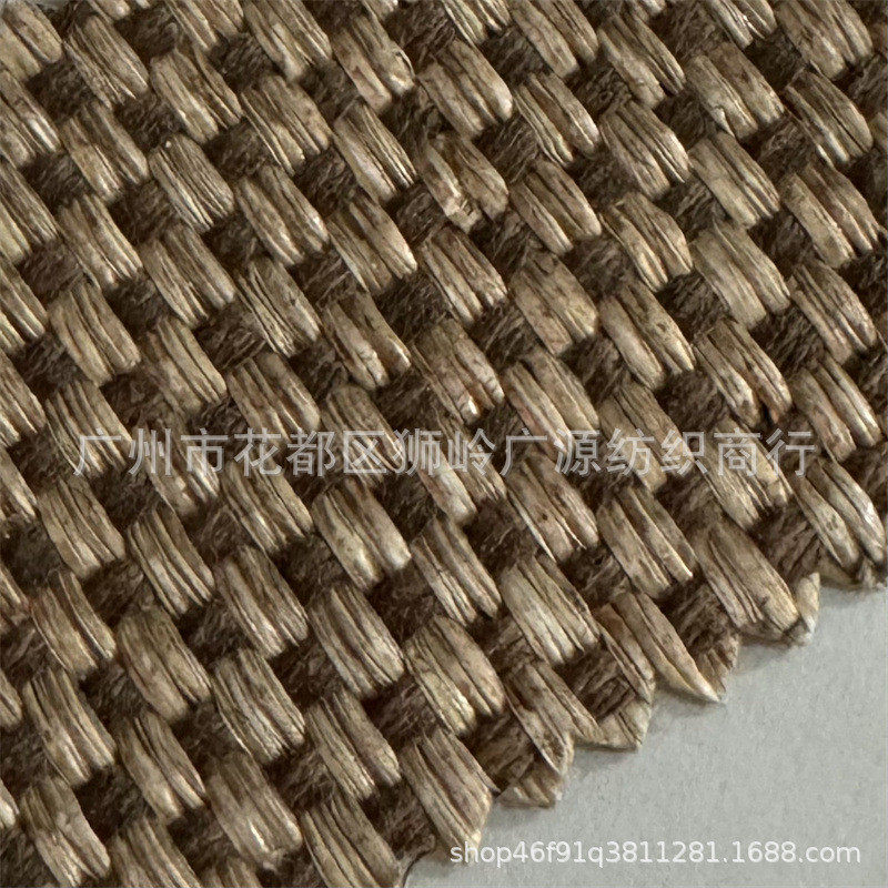 优质草编布pp+批发提花小方格洗水怀旧效果草编包鞋材棉绳,纺织面料/辅料/配套,功能性面料,淘宝优惠券,粉丝福利购,淘宝优惠卷