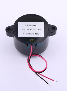 蜂鸣器 KPEG960 - 12V 2.5kHz 原装正品 电子元器件配单