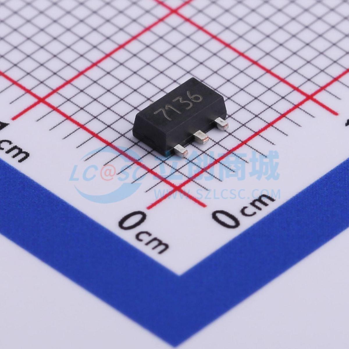线性稳压器(LDO) HT7136 SOT-89-3 原装正品 电子元器件配单