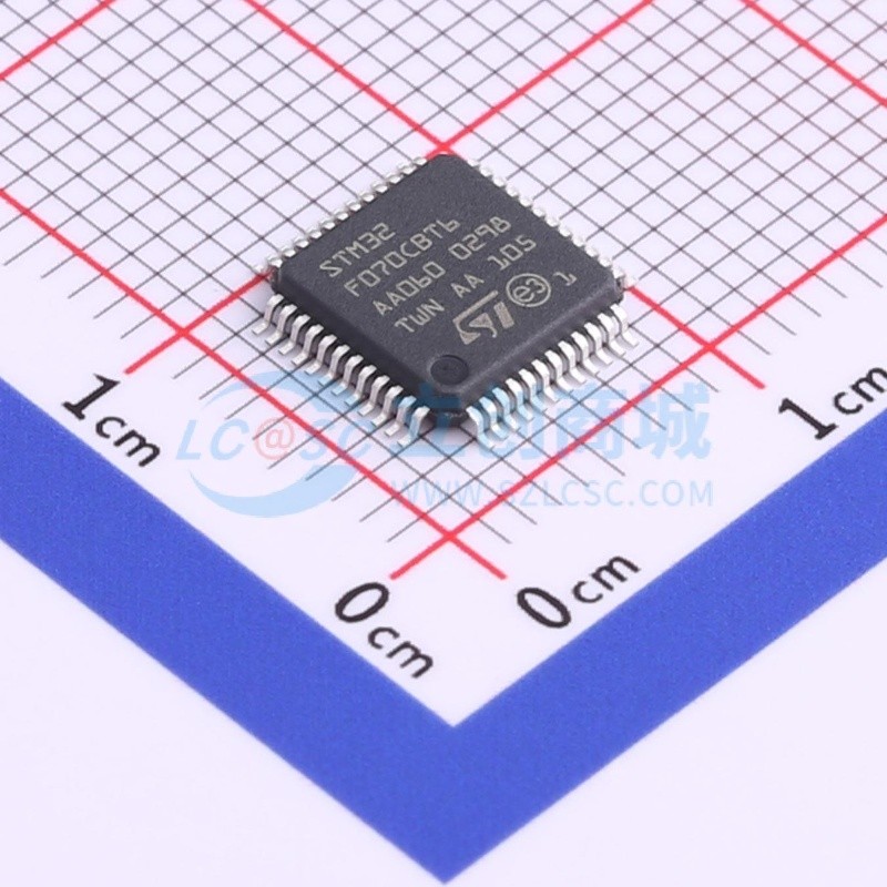 单片机(MCU/MPU/SOC) STM32F070CBT6TR LQFP-48 ST(意法半导体)