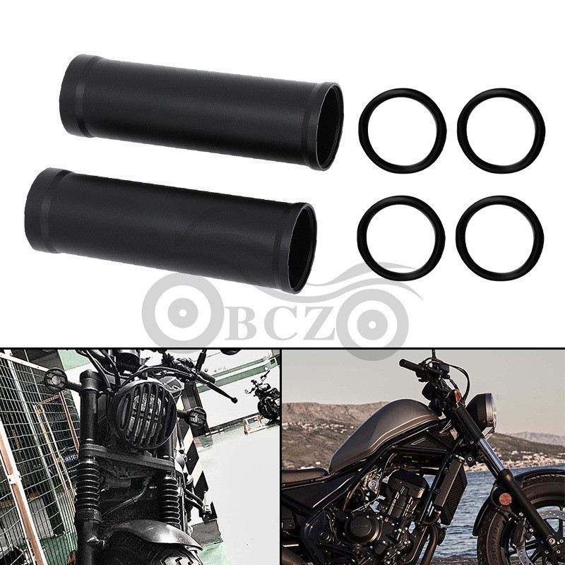 适用于REBEL CMX300/500改装磨砂黑前减震前叉防尘套 前叉保护套