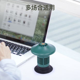 智能烟灰缸空气净化器香薰小型用空气净化器客厅办公室自动吸烟