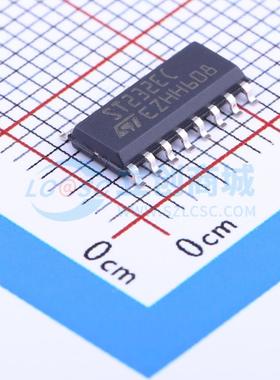 RS232芯片 ST232ECDR SOIC-16 原装正品 电子元器件配单