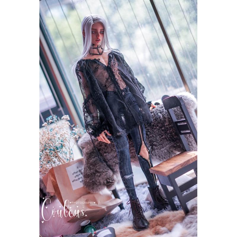 【endless】bjd sd3分4分17男popo68id75玩偶娃衣透明蕾丝雪纺