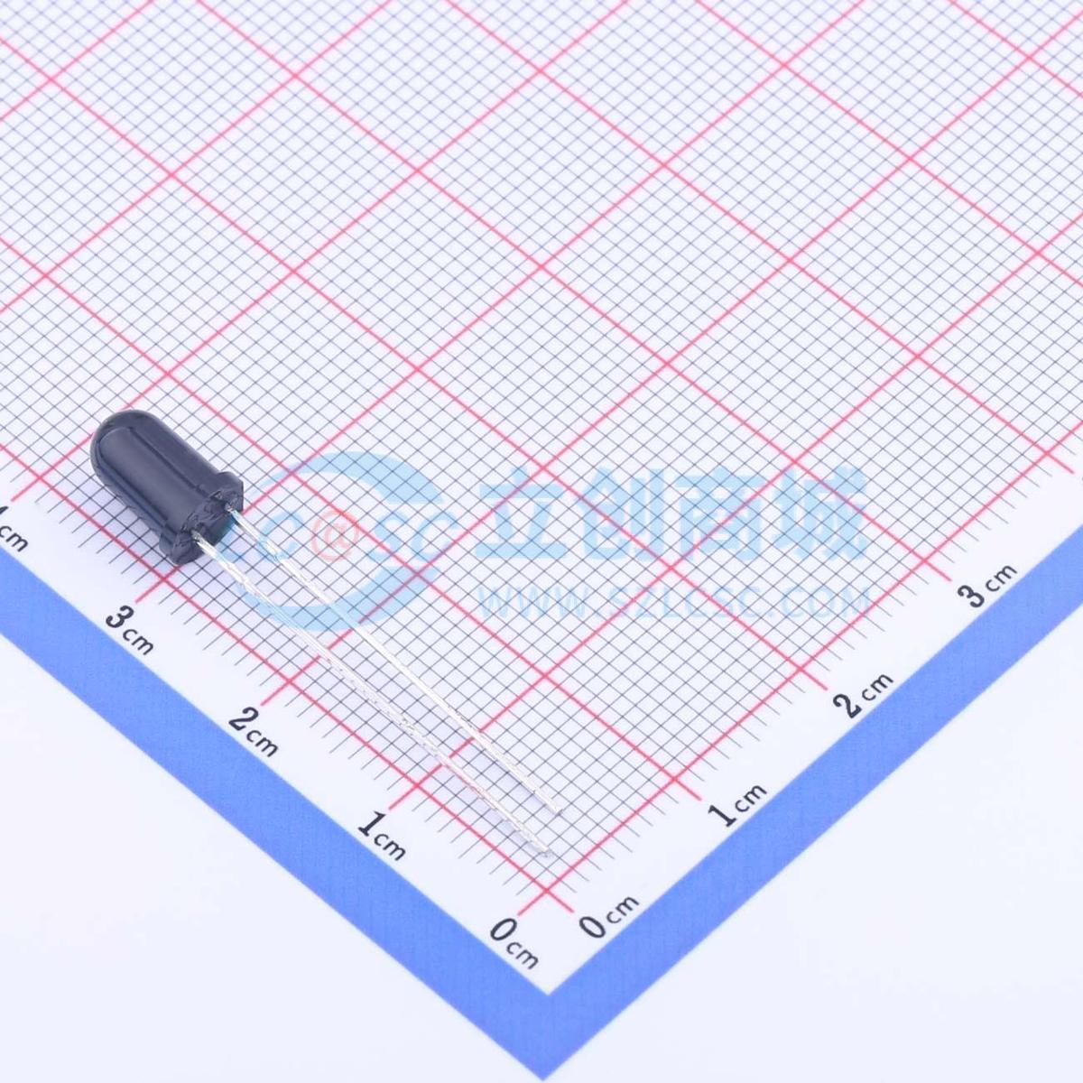 光电晶体管 L-51ROPT1D1 插件,D=5mm 30V 1.2mA 电子元器件配单