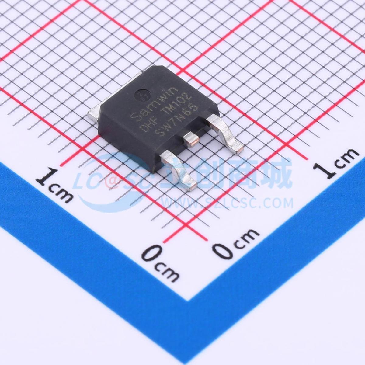 场效应管MOS SWD7N65D TO-252 650V 7A Samwin(芯派) 原装