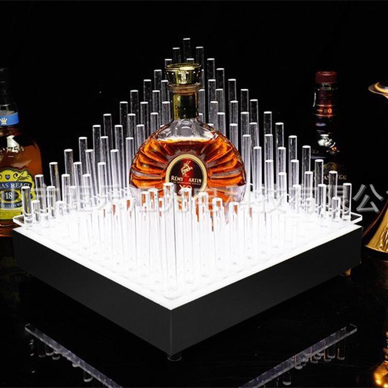 酒吧ktv发光酒座激光酒架洋酒酒具led高档洋酒xo专用发光酒座底座