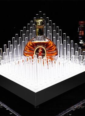 酒吧ktv发光酒座激光酒架洋酒酒具led高档洋酒xo专用发光酒座底座