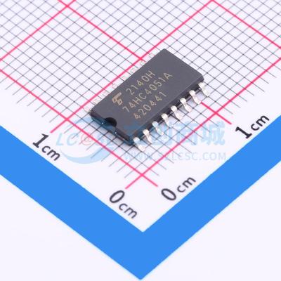 模拟开关/多路复用器 TC74HC4051AF(EL,F) SOP-16-5.4mm 原装正品