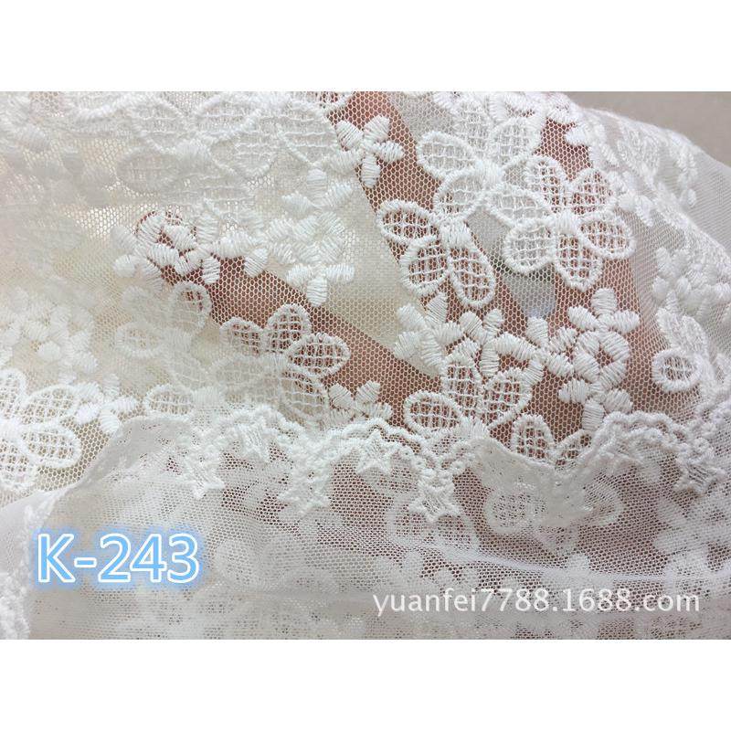 k-243小碎花网纱软刺绣花边蕾丝面料满幅绣花布diy服装辅料,居家布艺,海绵垫/布料/面料/手工diy,淘宝优惠券,粉丝福利购,淘宝优惠卷