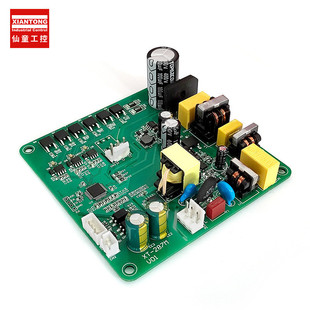 厂家直销工业控制器电机驱动净化器110/220v电机无感foc控制板