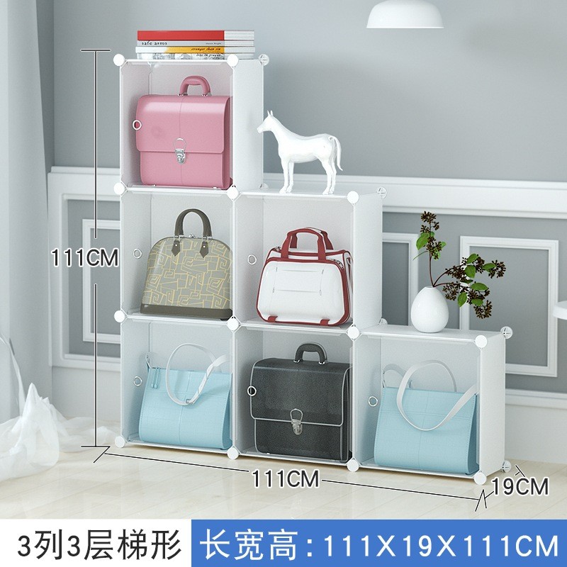 门后收纳口柜子挂架置物架多功能卧室门包包放包包的架子窄柜