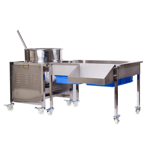 新款爆米花机商用大型爆全自动不锈钢爆玉米花机器大容量燃气谷机