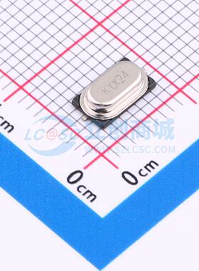 无源晶振 KMD240000910 HC-49S-SMD-Mini 24MHz ±10ppm 9pF 原装
