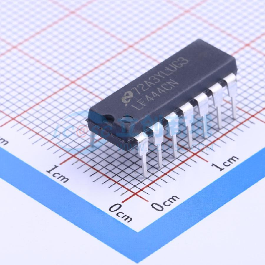 FET输入运放 LF444CN/NOPB DIP-14 原装正品 电子元器件配单