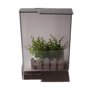 5mm半透明色黑茶有机玻璃罩壳定做 灰色pmma亚克力防护罩面板