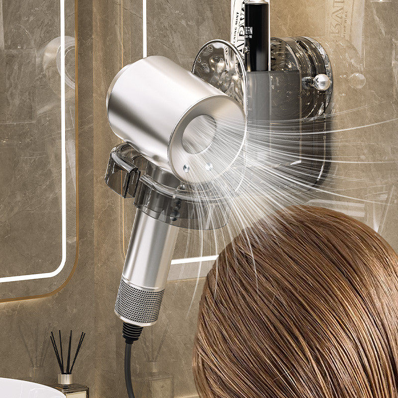 吸盘吹风机置物架壁挂免打孔家用浴室卫生间电吹风风筒收纳架挂架,家庭/个人清洁工具,吹风机置物架,淘宝优惠券,粉丝福利购,淘宝优惠卷