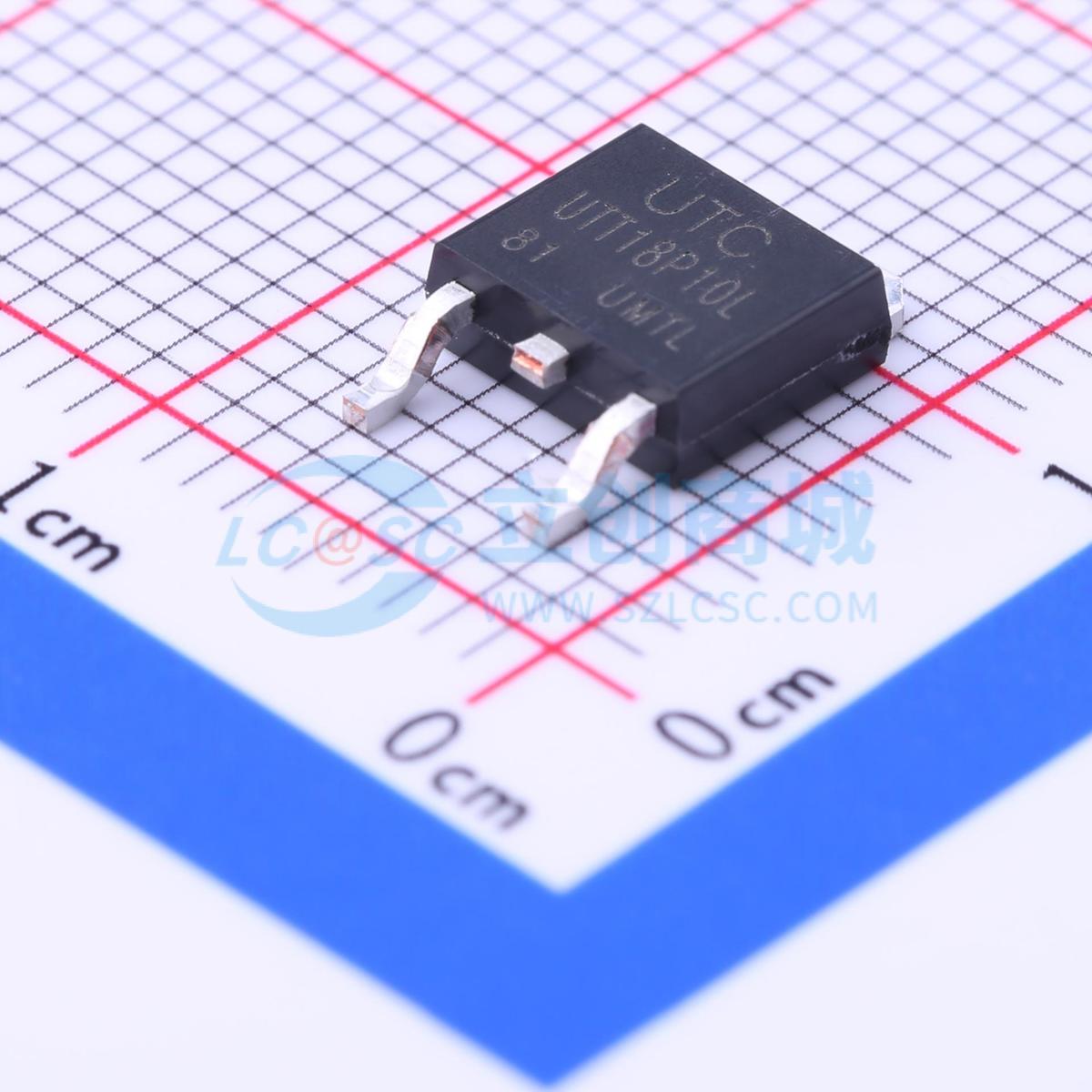 场效应管(MOSFET) UTT18P10L-TN3-R TO-252-2(DPAK) 100V 18A UTC