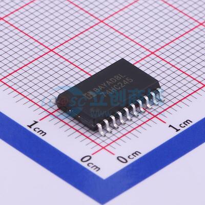 缓冲器/驱动器/收发器 74HC245M/TR SOP-20-300mil 电子元器件