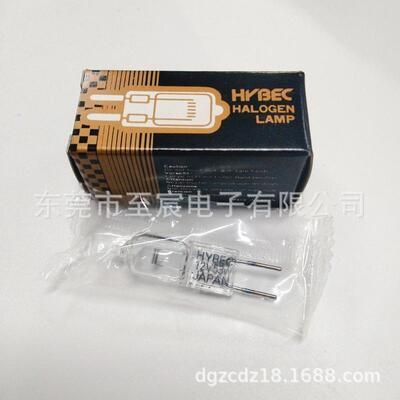 原装HYBEC卤素灯泡JC 12V53W G6.35 MIDE IN JAPAN精密仪器设备灯
