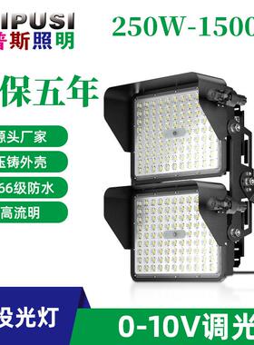 A8led投光灯户外防水码头港口工地照明灯1000w大功率球场高杆灯
