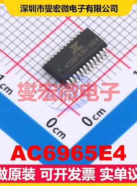 AC6965E4 QSOP-24 MCU/MPU/SOC微处理器控制器