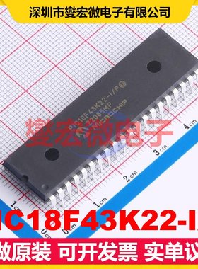 PIC18F43K22-I/P PDIP-40 MCU/MPU/SOC微处理器控制器