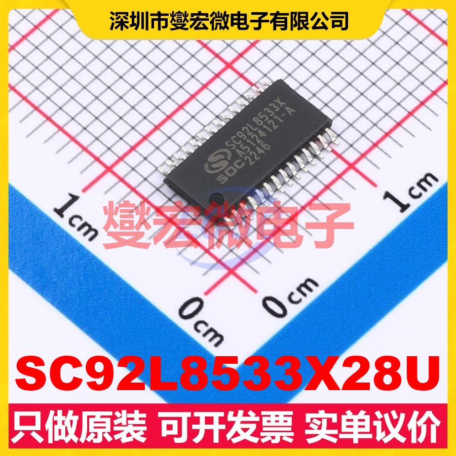 SC92L8533X28U TSSOP-28 MCU/MPU/SOC微处理器控制器