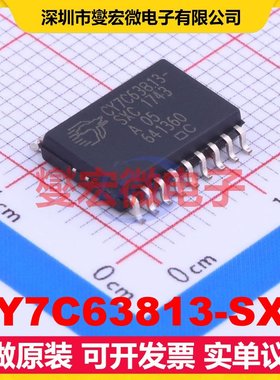 CY7C63813-SXC SOIC-18-300mil MCU/MPU/SOC微处理器控制器