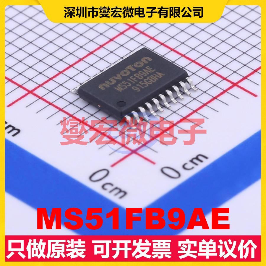 MS51FB9AE TSSOP-20 MCU/MPU/SOC微处理器控制器
