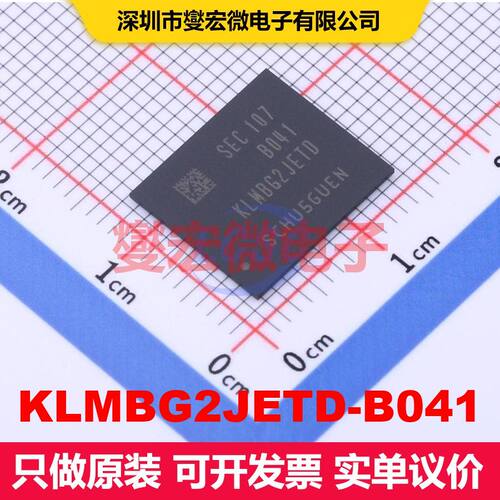KLMBG2JETD-B041 FBGA-153 内存芯片 存储器 集成芯片IC