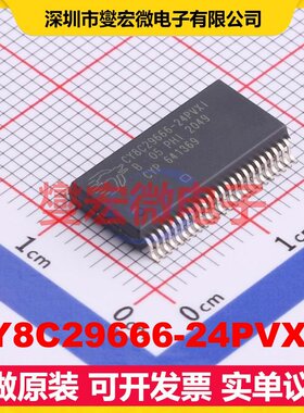 CY8C29666-24PVXIT SSOP-48-300mil MCU/MPU/SOC微处理器控制器