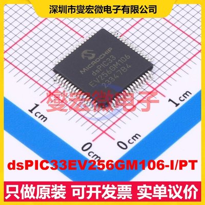 dsPIC33EV256GM106-I/PT TQFP-64(10x10) DSP/DSC数字信号处理