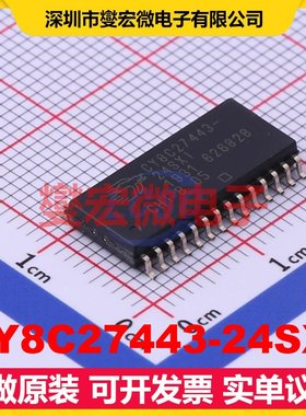 CY8C27443-24SXI SOIC-28-300mil MCU/MPU/SOC微处理器控制器