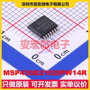 MCU MSP430G2102IPW14R MPU TSSOP SOC微處理器控制器