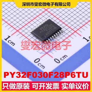MPU PY32F030F28P6TU MCU SOC微处理器控制器 TSSOP