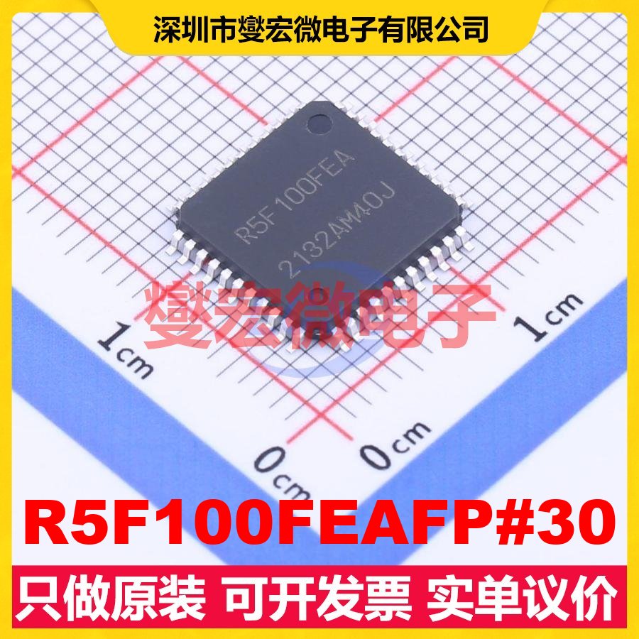 R5F100FEAFP#30 LQFP-44(10x10) MCU/MPU/SOC微处理器控制器