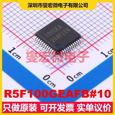 R5F100GEAFB#10 LFQFP-48(7x7) MCU/MPU/SOC微处理器控制器