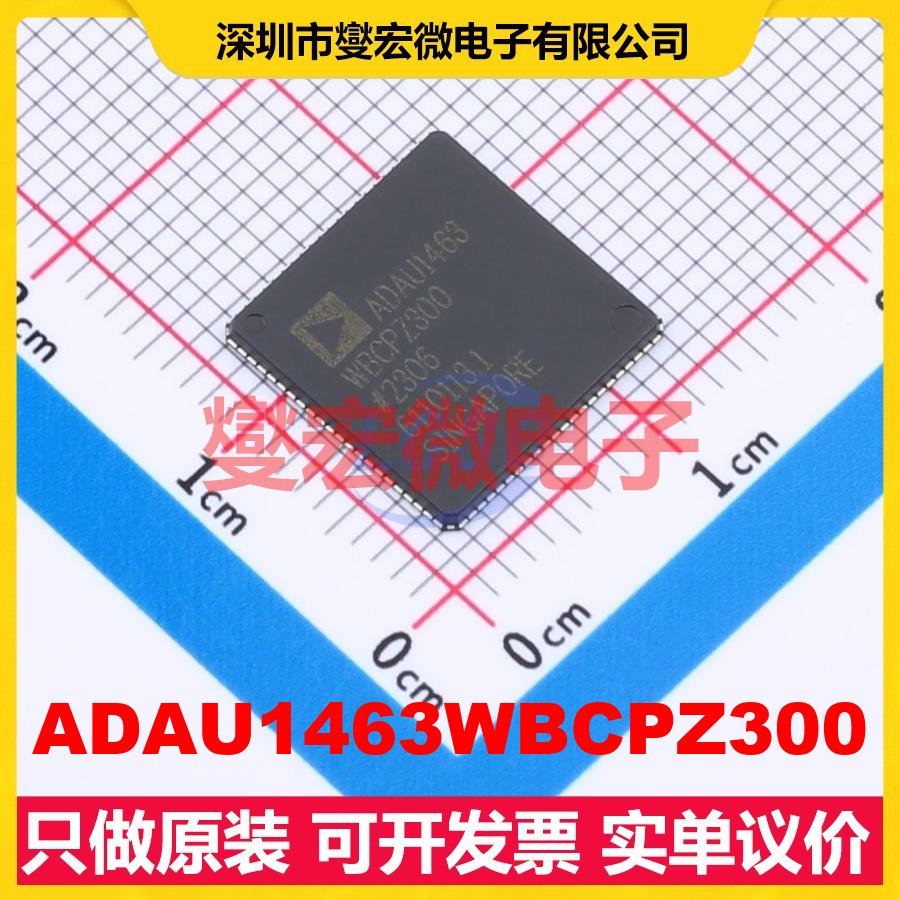ADAU1463WBCPZ300 LFCSP-88(12x12) DSP/DSC数字信号处理器