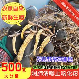 深山双叶石橄榄石仙桃石斛石枣干货干品新鲜新晒炖汤煲汤止咳化痰