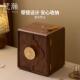梵瀚 实木质首饰盒收纳盒带锁大容量轻奢新娘结婚礼物黄金饰品盒